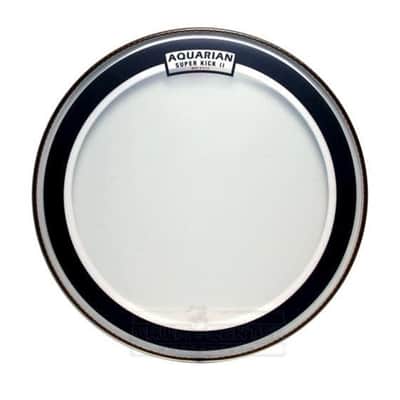 Aquarian Super Kick II Clear Bass Drumhead 22"