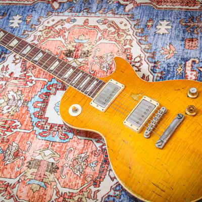 GIBSON USA Custom Shop Collector's Choice #1 Gary Moore Aged/Signed '59 Les Paul Standard Reissue "Butterscotch" (2010) image 4