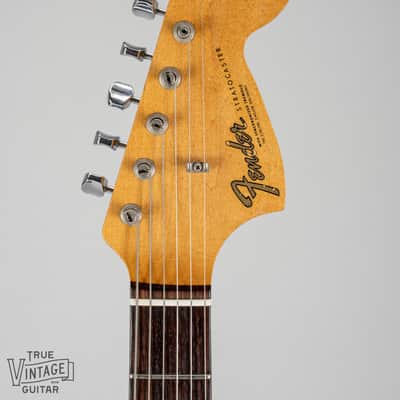 1967 Fender Stratocaster Sunburst Tortoise Shell Pickguard image 7