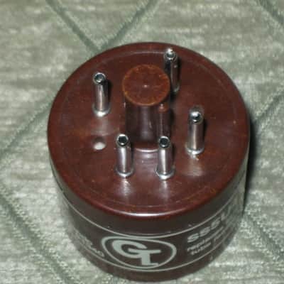 ONE (old stock) tube is in A+ shape Groove Tubes GT-SS5U4 Rectifier Tube (replaces 5UA tube rectifier) rectifier tube looks unused - but packaging has aging and imperfections image 11