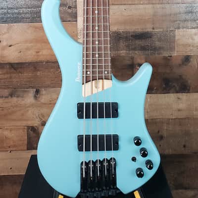 Ibanez Bass Workshop EHB605 5-string Electric Bass Guitar, Purist Blue Matte, FREE SHIP, 751 image 5