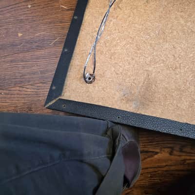 Fender Bassman Bandmaster 2x12 Speaker Cabinet Carvin He 12 Speakers 1960s image 5