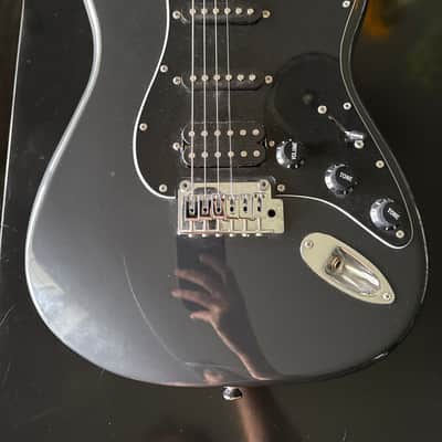 Squier Affinity Series Stratocaster  2023 - Charcoal Frost Metallic with Indian Laurel Fingerboard image 2