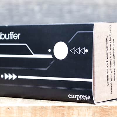 Empress Effects Buffer All-Analog Signal Path Complete I/O Buffer Effect Pedal image 8