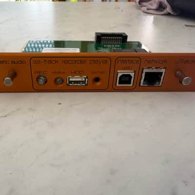 Cymatic Audio uTrack-X32 32-Track Recorder/Player/Interface Option Board 2010s - Orange