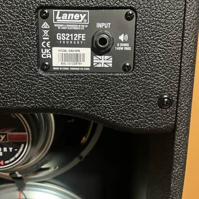 Laney IRF-DUALRIG-212 Ironheart Foundry 2-Channel 60-Watt 2x12" Guitar Amp Half Stack 2023 - Present - Black image 5