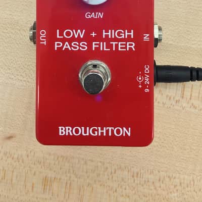 Broughton Audio High Pass + Low Pass Filter pedal image 1