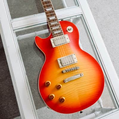 Epiphone Les Paul Standard '50s with Left-Handed - Washed Cherry Sunburst image 2