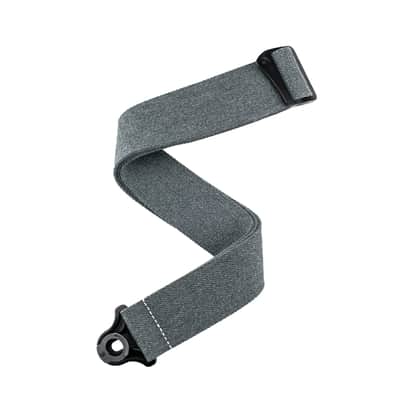 D’Addario Auto Lock Guitar Strap, Skater Grey image 1