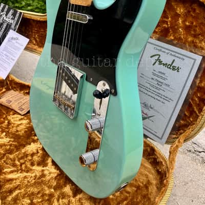 ♚ EXCEPTIONAL ♚ 2006 FENDER Custom Shop '51 NOCASTER 'NOS' ♚ AA BIRDSEYE ♚ SEAFOAM GREEN♚ Telecaster image 16