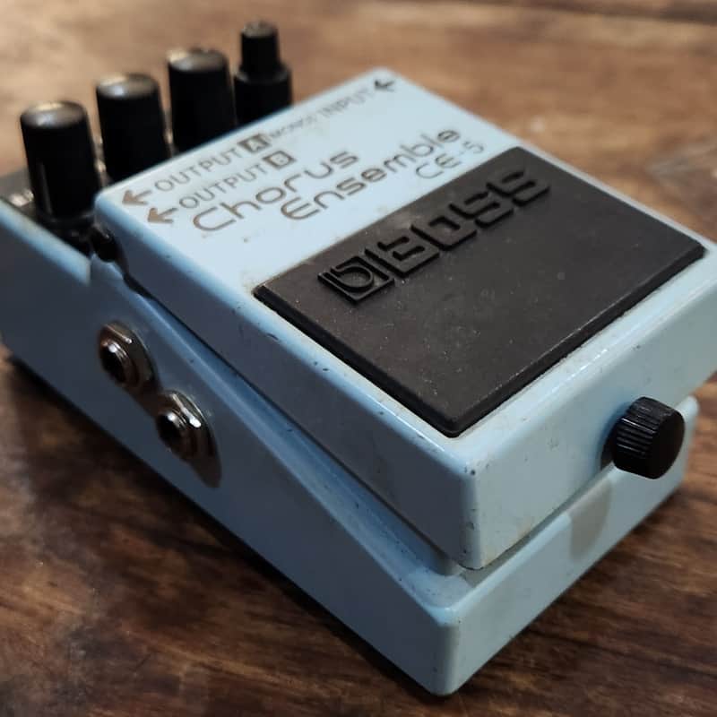 2005 Boss CE-5 Chorus Ensemble Metal Blue