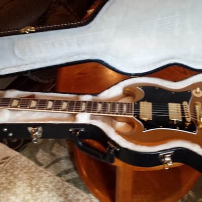 Gibson Limited Edition SG Standard 2011 Bullion Gold image 2