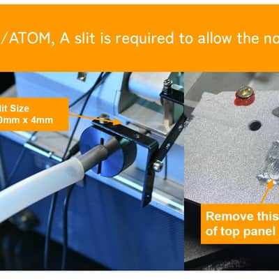 The vacuum system for VANROCK / ATOM Vinyl Cutting Lathe image 4