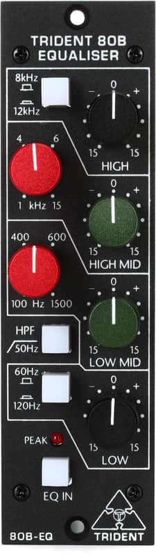 Trident Audio Developments 80B 500 Series 4-band EQ (5-pack) Bundle image 1