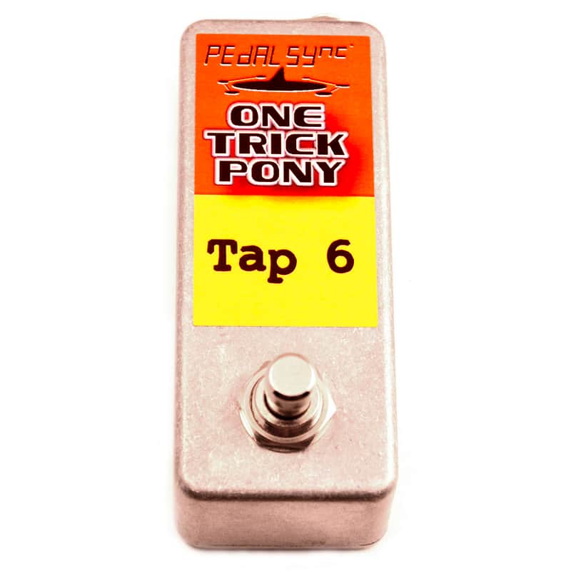 One Trick Pony .:. Tap 6 - Line 6 Tap Tempo Controller Footswitch by Molten Voltage image 1