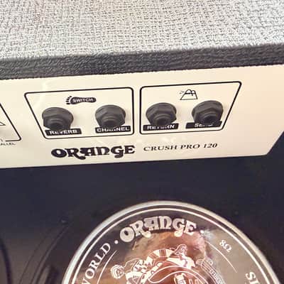 Orange Crush Pro CR120C 120W 2x12 Solid-State Guitar Combo Amp w/ Footswitch image 11