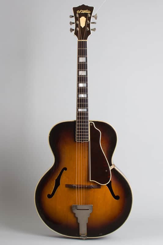 D'Angelico  Special Arch Top Acoustic Guitar (1947), ser. #1757, original brown hard shell case. image 1