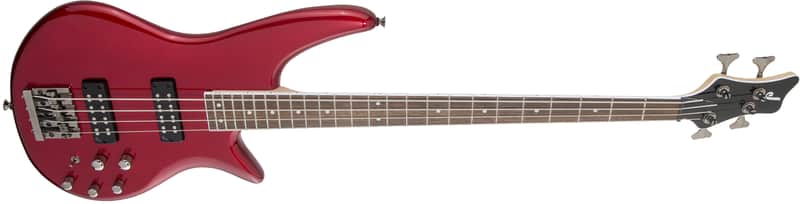 Jackson JS Series Spectra IV JS3 4-String Electric Bass Guitar in Metallic Red image 1