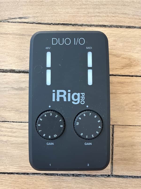IK Multimedia iRig Pro Duo 2-Channel Mobile Audio/MIDI Interface
