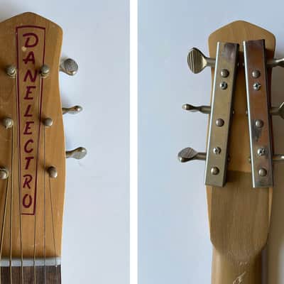 Vintage Danelectro Longhorn Acoustic ALL original image 3