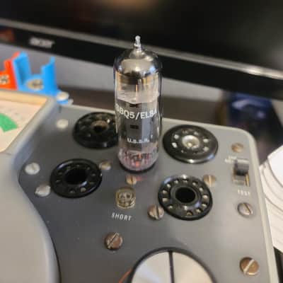 Pair of Realistic  EL84 / 6BQ5 Tubes - Made in Russia image 2