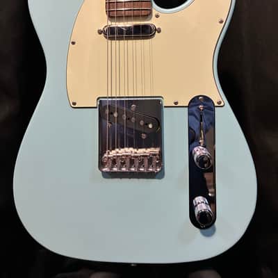 Fender MIJ Junior Collection Telecaster 2021 - Present - Satin Daphne Blue image 1