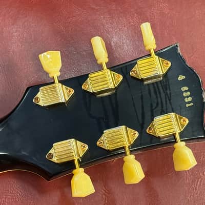 Gibson Custom Les Paul 1954 Reissue Staple Pickup HB Ebony Heavy Aged Murphy Lab Limited Edition New Unplayed Auth Dlr 8lb13oz #331 Bild 20