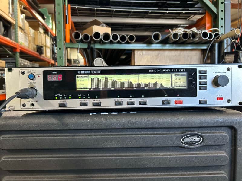 Klark Teknik DN6000 Real Time Audio Analyser 2000 - SILVER image 1