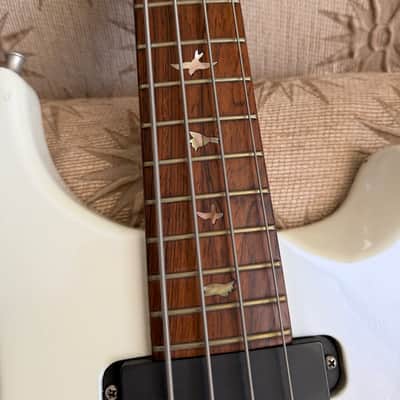 PRS 4 String bass 1989 - Pearl White image 2