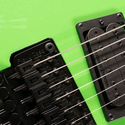 B.C. Rich Gunslinger Retro II with Floyd Rose - Green Pearl image 10