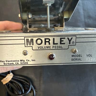 Morley - Tel-Ray Electronics Volume Pedal 1970's - Chrome- #2 image 8