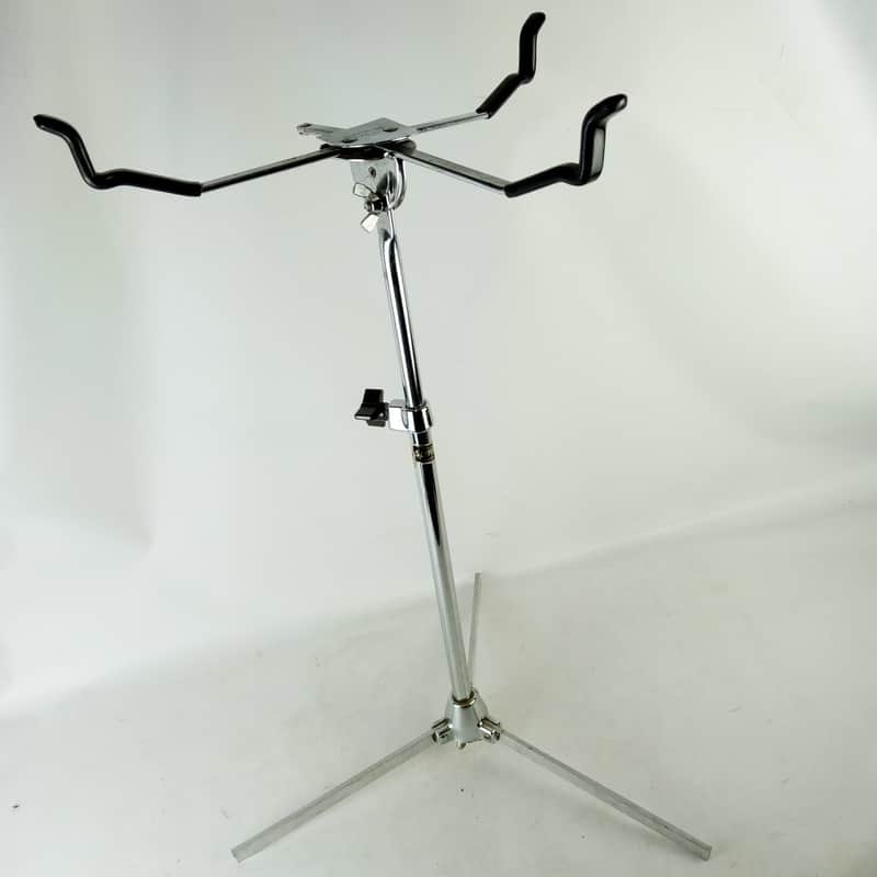 Slingerland Snare Drum Stand Niles#802 Flush Base Tripod+Basket Vintage Flat USA image 1