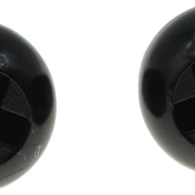 KAISH 2pcs Guitar 5 Way Switch Tip Cap Switch Knob for USA Stratocaster/Strat Black image 3
