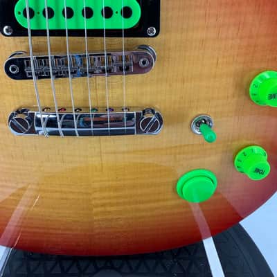 Gibson Les Paul Studio Double Trouble 2026 - Present - Cherry Sunburst - Pro Luthier Mod! Bonus Flame Top! image 6