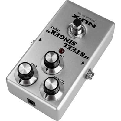 Nux STEELSINGER-DRIVE Pédale d'overdrive analogique type ampli à lampes image 5
