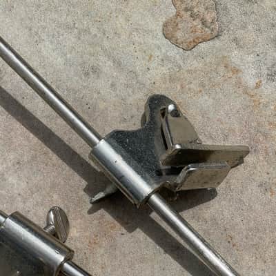 30/40's Slingerland Radio King Shur-Grip Hoop Mounted Bass Drum Spurs - Clamp On image 10