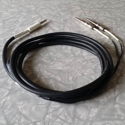 Mogami 10 Ft Insert Y-Cable – 1/4” TRS to dual 1/4” TS image 2