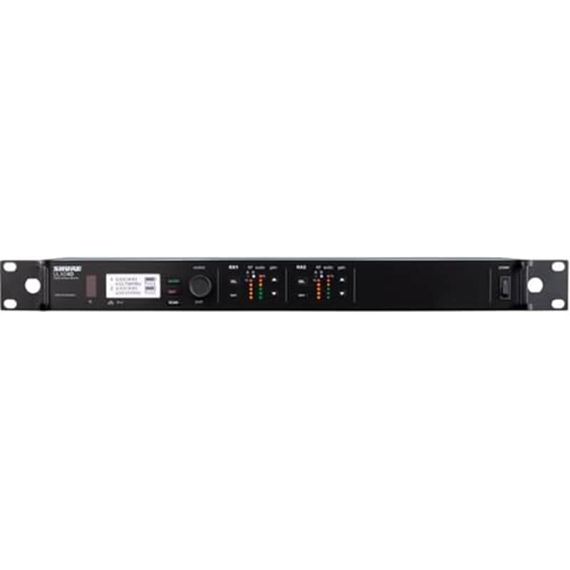 Shure ULXD4D Dual-Channel Digital Wireless Receiver (G57: 470 to 608 MHz)
