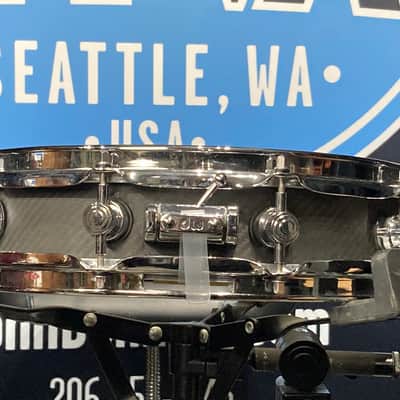 DW - 3.14x14" Collector’s Series "Pi" (Carbon Fiber) Piccolo Snare image 11