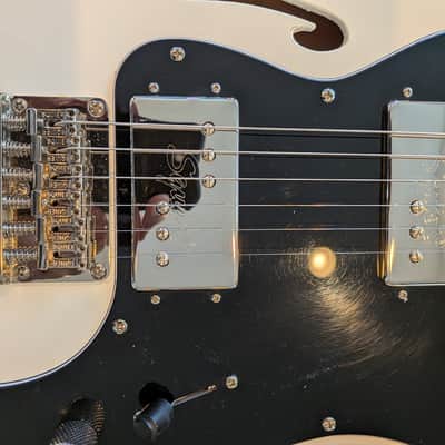 Squier 2021 Classic Vibe 70s Thinline Telecaster Hollow Body Electric Guitar image 4