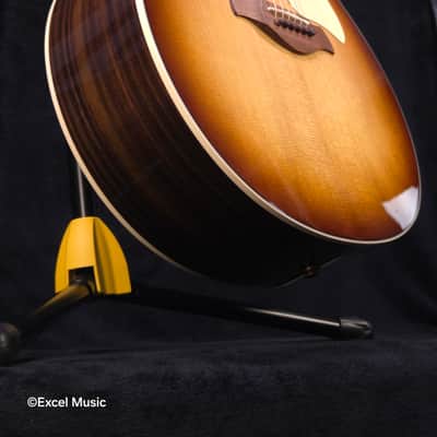 Taylor Gold Label 714e SB Super Auditorium w/HardCase | LR Baggs Element VTC Electronics | Fanned V-Class Bracing | Action Control Neck (Mint Demo Unit) image 10