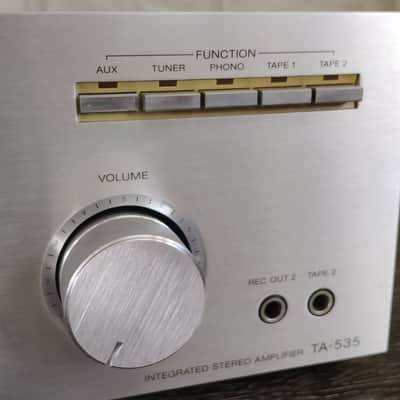 SONY TA-535 Rare Vintage MINT Integrated Stereo 40W Amplifier 1980 Warranty image 14