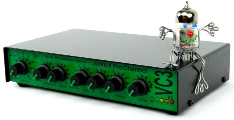 JoeMeek VC3 V2 Mic Preamp Optical Compresor Enhancer + Neuwertig +