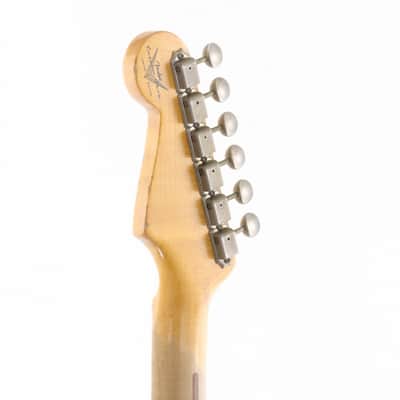FENDER CUSTOM SHOP Limited Edition 1955 Stratocaster Relic Dirty White Blone [CZ5401119] (08/26) image 12