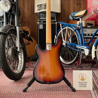 Fresher Personal Bass 4th Gen. – Sunburst, Precision Bass, '80s. image 4