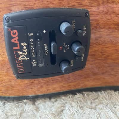 LAG 12 String Acoustic Electric Guitar, Mahogany Spruce Body, Rosewood Fingerboard Neck image 11