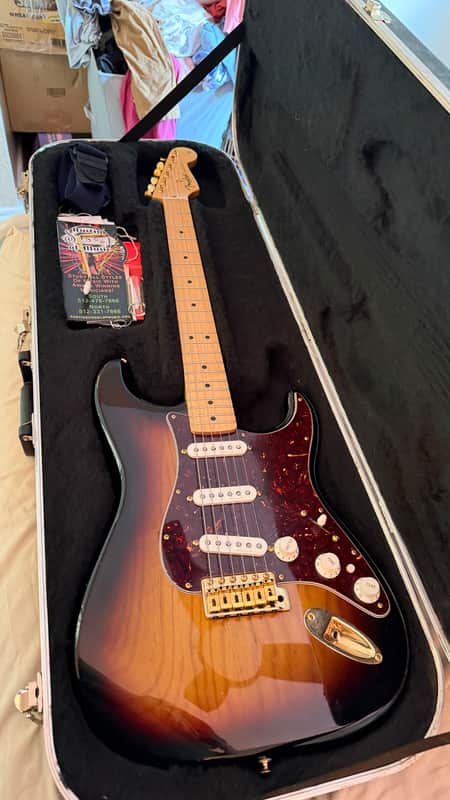 Fender Pawn Shop '70s Stratocaster Deluxe 2013 - 2014 - 2-Color Sunburst image 1