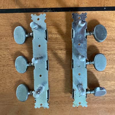 Vintage Teisco Aria Matsumoku Guitar Strip 3X3 Tuners 60’s 70’s - image 2