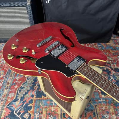 Yamaha SA700 Super Axe ES335 Style Semi Hollowbody Persimmon Red - 1983 image 6