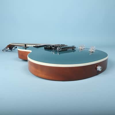 2019 Gibson Les Paul Modern Electric Guitar Faded Pelham Blue image 13